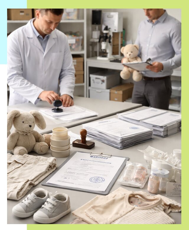 Сертификация детских товаров в Спасске-Дальнем от 15521 р. | Алешин-Спс