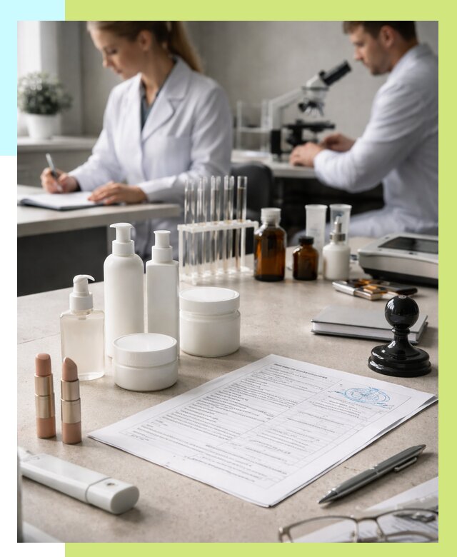 Сертификация косметики в Спасске-Дальнем от 20694 р. - Алешин-Спс