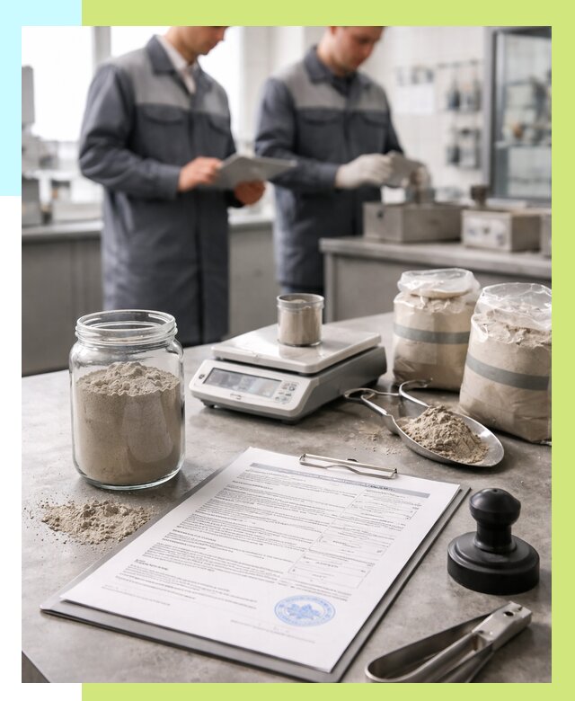 Сертификация цемента в Спасске-Дальнем от 20694 р. | Алешин-Спс