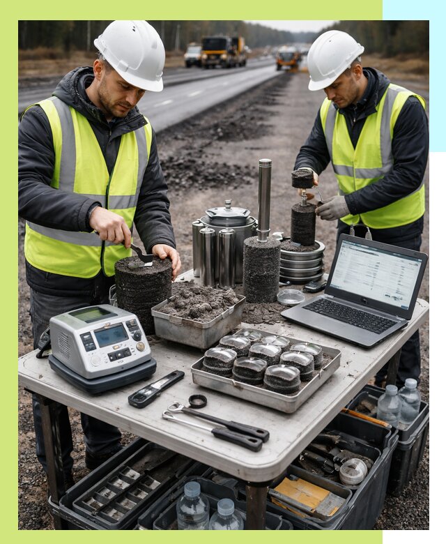 Сертификация асфальта: испытания и подтверждение в Спасске-Дальнем