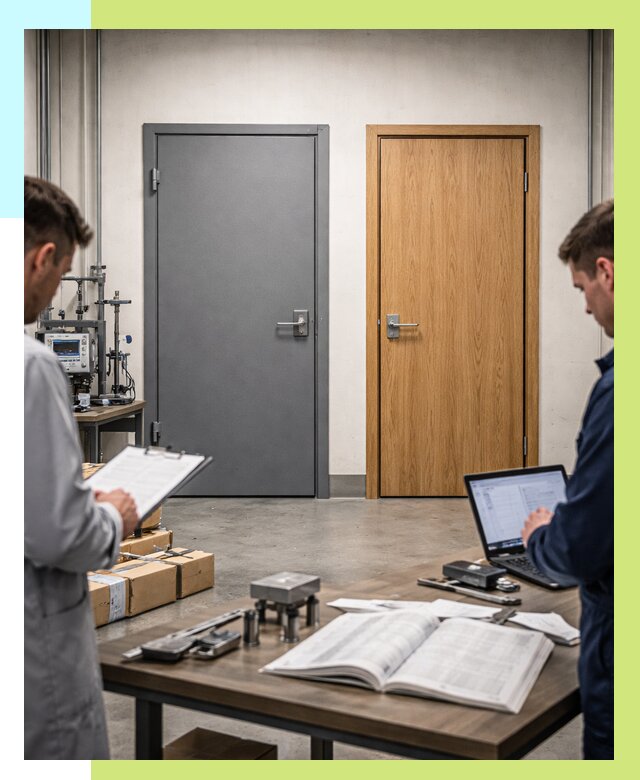 Сертификация дверей в Спасске-Дальнем от 8278 р. под ключ | Алешин-Спс