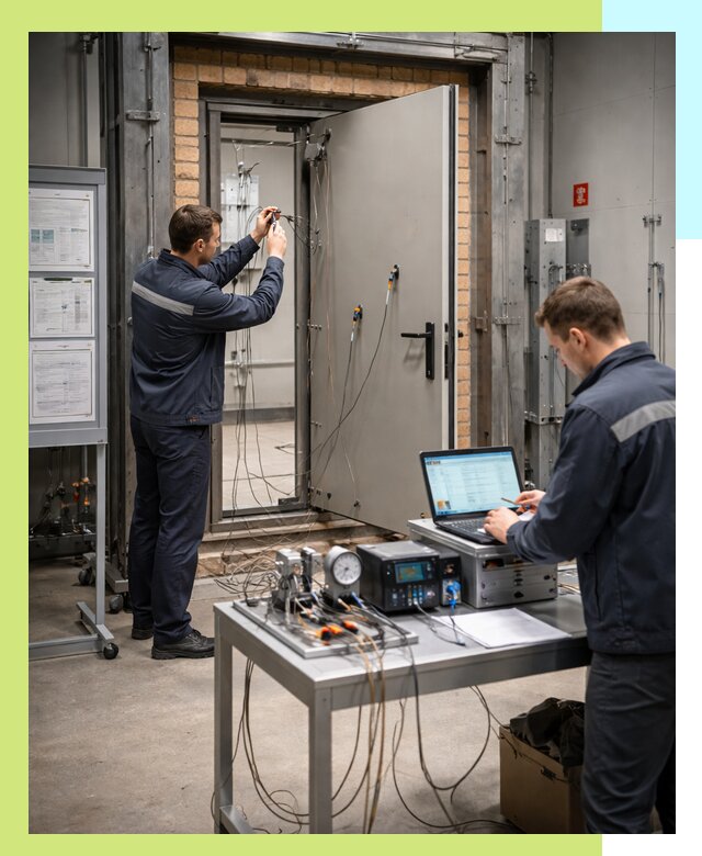 Сертификация противопожарных дверей в Спасске-Дальнем по ГОСТ и ТР