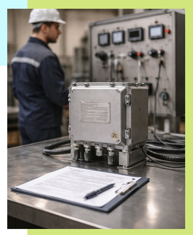 Сертификация взрывозащищенного оборудования в Спасске-Дальнем от 36215 р. | Алешин-Спс