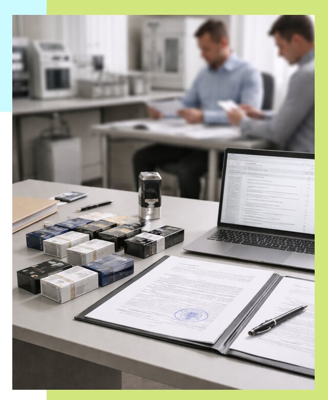 Сертификация сигарет под ключ в Спасске-Дальнем от 46562 р. | Алешин-Спс