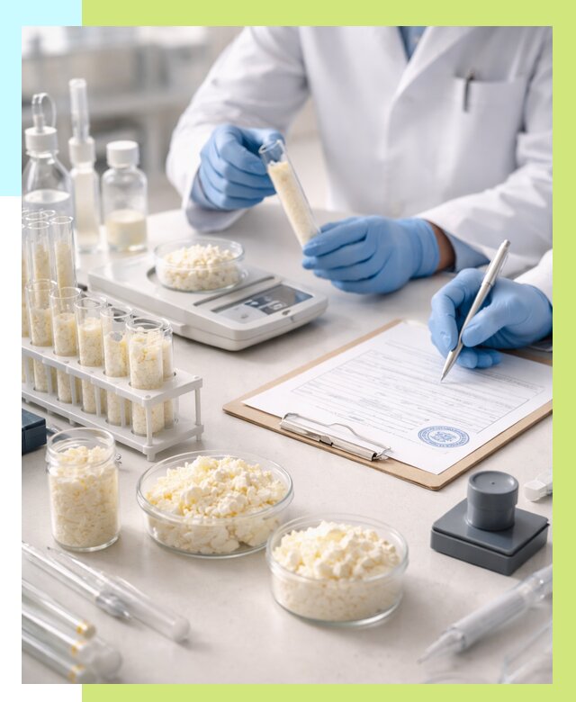 Сертификация творога в Спасске-Дальнем от 12416 р. под ключ | Алешин-Спс