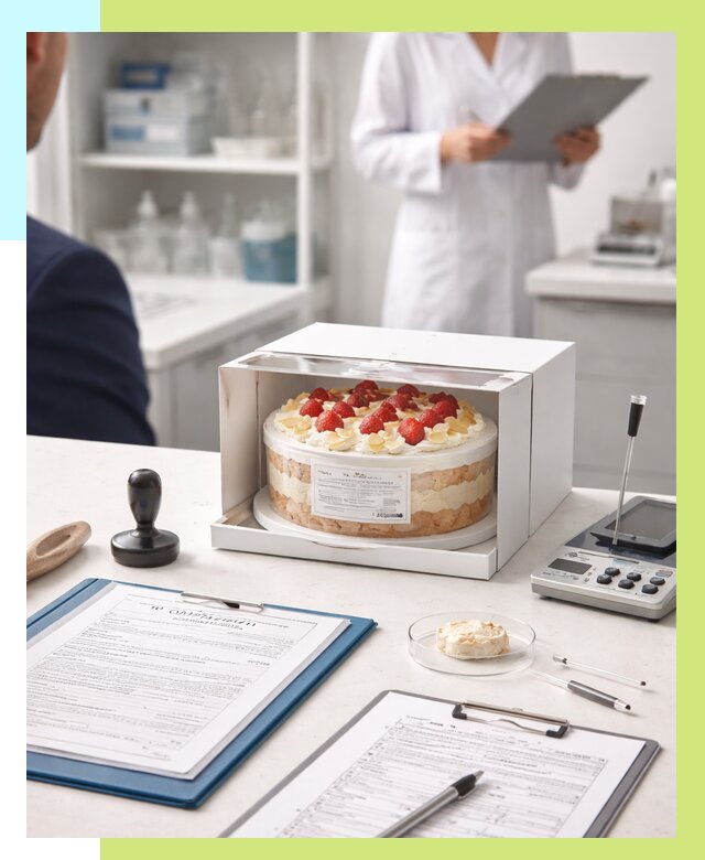 Сертификация тортов в Спасске-Дальнем от 9312 р. заказать | Алешин-Спс