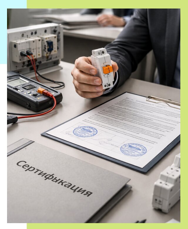 Сертификация выключателей под ключ в Спасске-Дальнем от 15521 р. | Алешин-Спс
