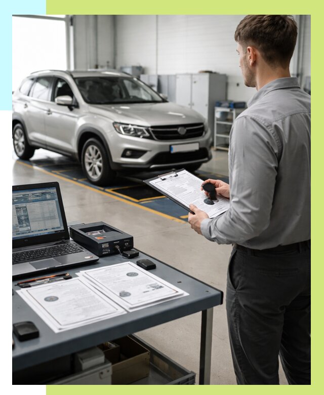 Сертификация транспортных средств в Спасске-Дальнем от 12416 р. | Алешин-Спс