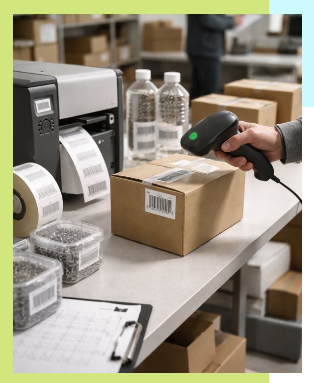 Штрихкодирование продукции и маркировка для продажи в Спасске-Дальнем