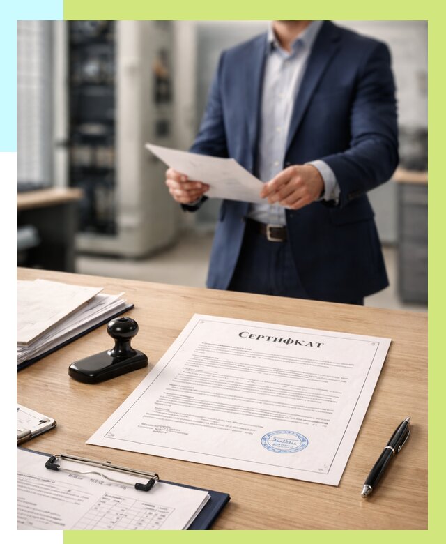 Сертификат на оборудование в Спасске-Дальнем от 15521 р. | Алешин-Спс