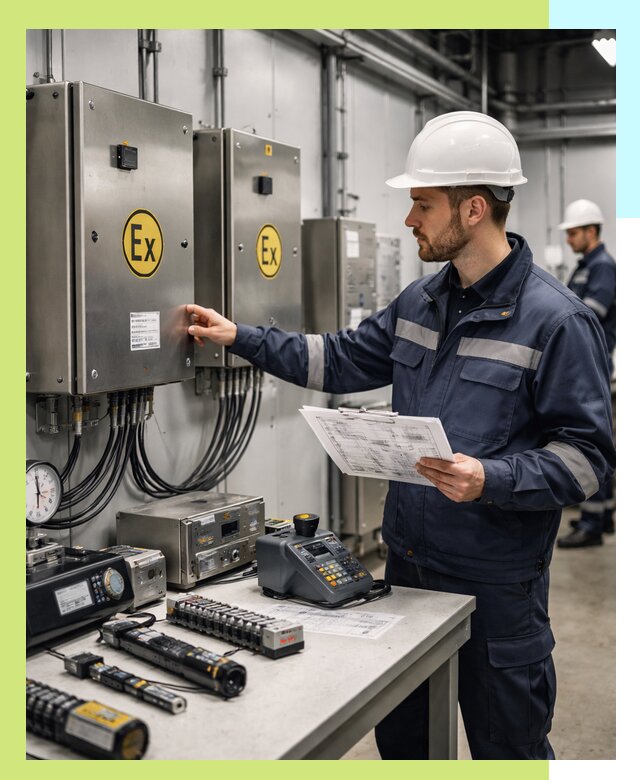 Сертификат взрывозащиты промышленного оборудования в Спасске-Дальнем