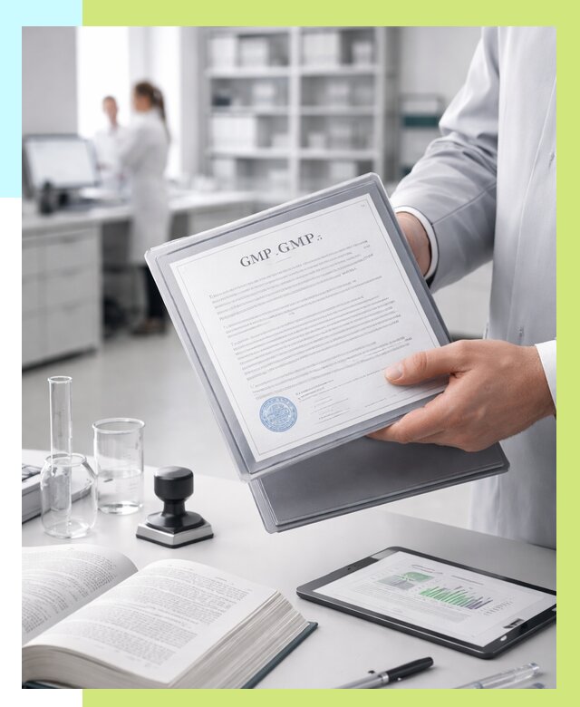 Сертификат GMP в Спасске-Дальнем под ключ от 87950 р. | Алешин-Спс