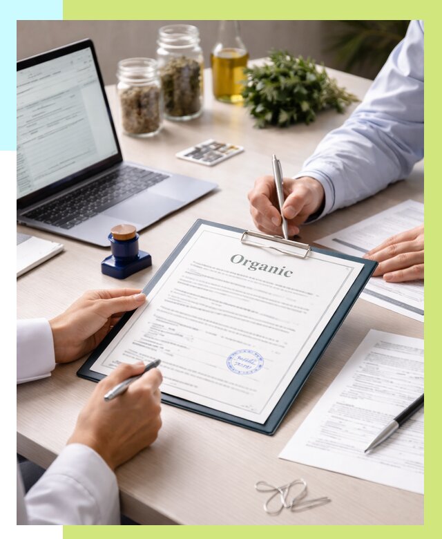 Оформление сертификат органик в Спасске-Дальнем от 31041 р. | Алешин-Спс