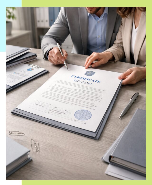 Сертификат ISO 22301 в Спасске-Дальнем от 46562 р. | Алешин-Спс срочно