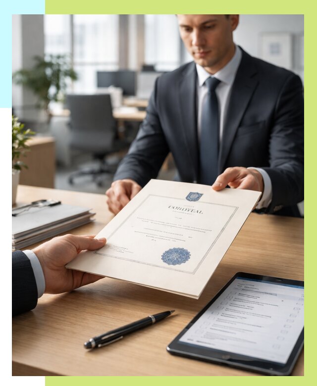 Сертификат ISO 30301 в Спасске-Дальнем от 36215 р. | Алешин-Спс - под ключ