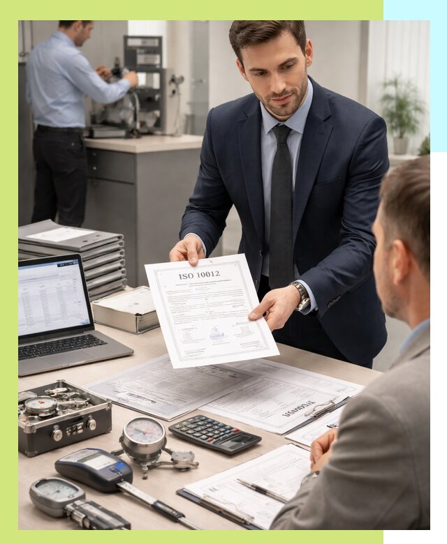 Выдача сертификата ISO 10012 по требованиям метрологии в Спасске-Дальнем