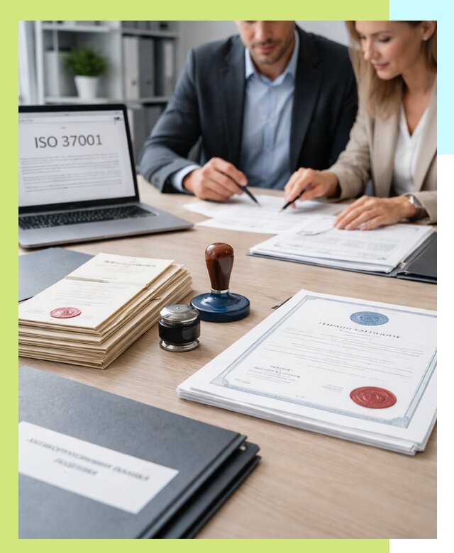 Получение сертификата ISO 37001 по системе борьбы с коррупцией в Спасске-Дальнем