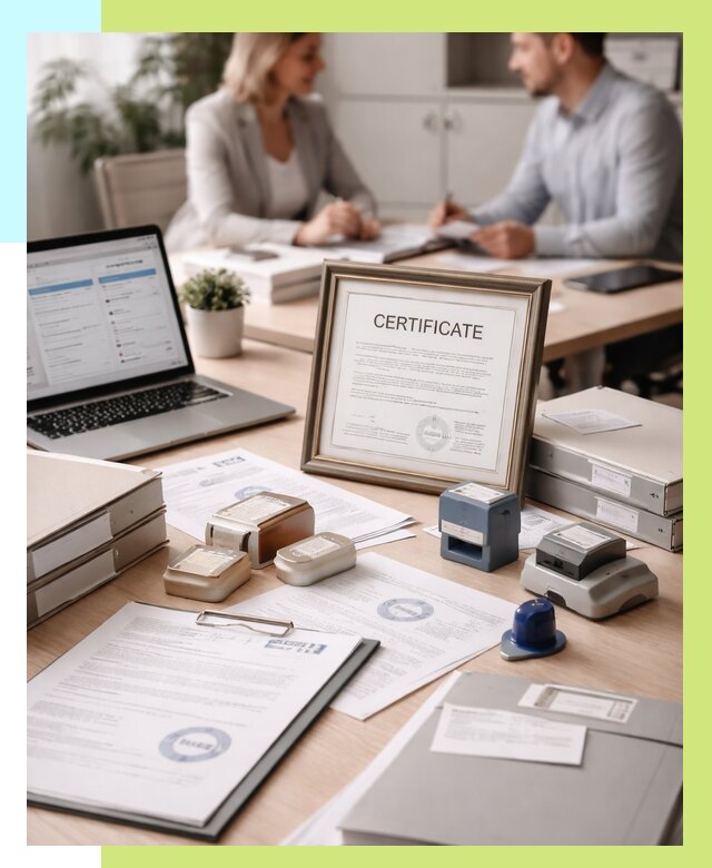 Сертификация компании в Спасске-Дальнем от 46562 р. | Алешин-Спс — заказ